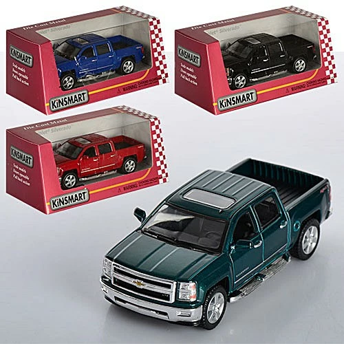 Машина метал. Chevrolet Silverado KT5381W оптом